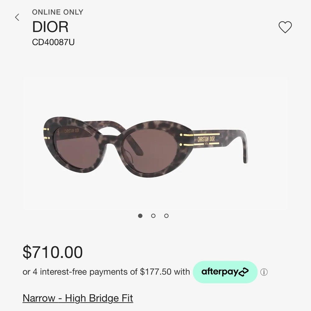 🎉 HOST PICK 🎉. BNIB Dior signature b3U sunglasses in tortoise